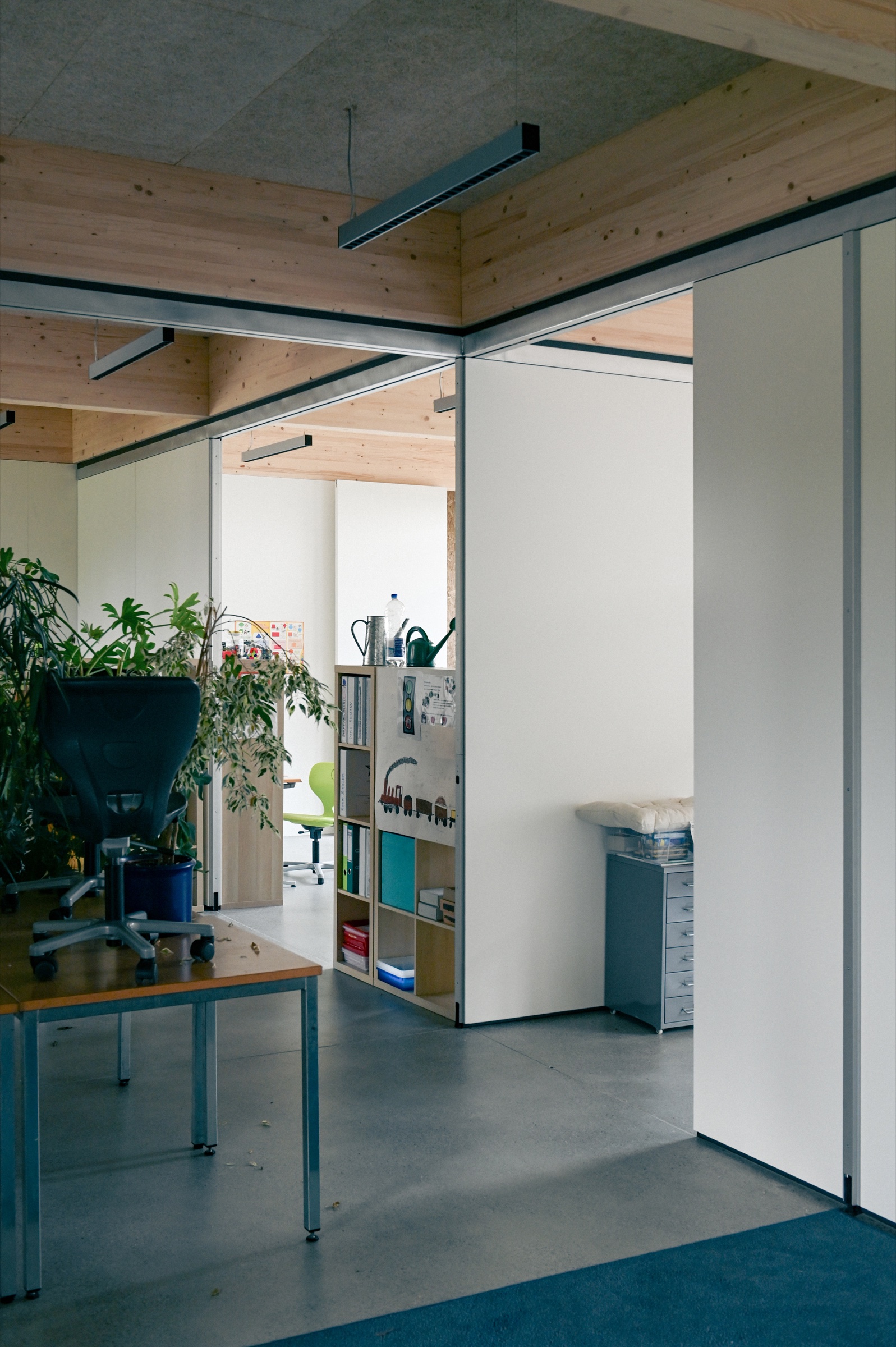 A classroom in the Glarisegg school extension